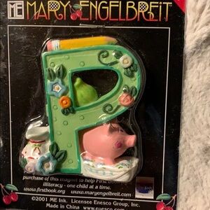 Mary Engelbreit Magnetic Letter “P” NIP